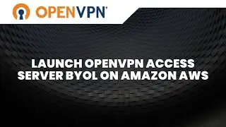 Launch OpenVPN Access Server (V 2.7.5) BYOL on AWS