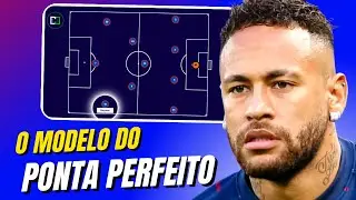 DESCUBRA POR QUE NEYMAR É O 'MODELO DO PONTA PERFEITO' | Tipos de Ponta no Futebol
