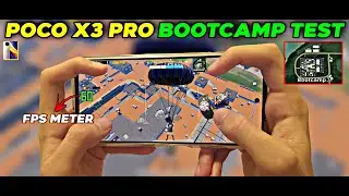 POCO X3 PRO BOOTCAMP TEST 🔥 WITH FPS METER 🔥 POCO X3 PRO PUBG MOBİLE BOOTCAMP TEST 😍