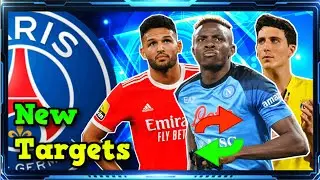 L'Équipe reveals PSG's transfer targets - summer 2023