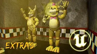 СОЗДАЛ МЕНЮ EXTRAS ДЛЯ ФНАФ ИГРЫ НА UNREAL ENGINE 5!!!