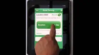 RingGo cashless parking via an Apple iPad
