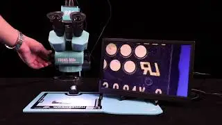 RF-55-B52 6.5X-55X magnification times dust microscope,effectively isolate dust, extend service life