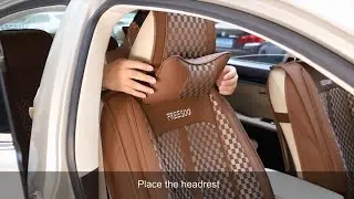 FREESOO Car Seat Cover Full Set（FR-06) Installation Video