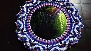 Try New Handmade Mirror Design This Diwali | Simple & Easy  | Try It |