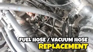 Fuel Hose and Vacuum Hose Replacement | Paano magpalit ng Fuel at Vacuum Hose Tutorial NISSAN SENTRA