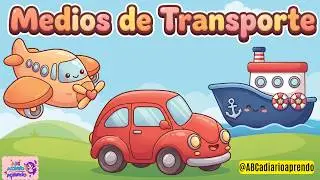 Medios de Transporte! 🚗✈️🚀Aprende a leer y conoce lo Medios de transporte Acuáticos, aéreo terrestre