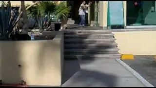 13 years kid jump´s 6 stairs skateboarding