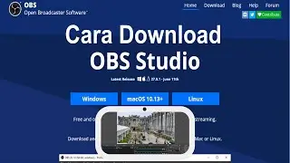 Cara Download OBS Studio Terbaru