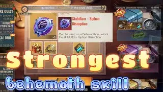 State of Survival : They just Released the Strongest behemoth skill