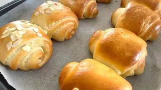 Panini brioche ripieni di nutella.  Sofficissimi e buonissimi (nutella bread ) #recetas #lievitati