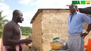 I WONT SELL THE FOOD TO YOU GIVE YOUR WIFE MONEY TO COOK FOR YOU (AFRICAN COMEDY)