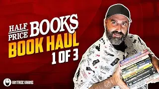 The LEGENDARY Half-Price BOOK Haul of Sci-Fi and Horror Books 1 of 3