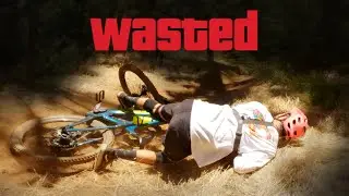 First Time Mountain Biker CRASHES Hard