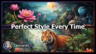 How to Apply Style Reference with Leonardo AI | Style Transfer Feature