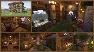 How to Decorate Big Empty House Interior In Minecraft | Build Ideas