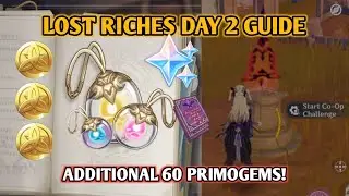 Lost Riches Day 2 Guide (Secret Co-op Challenge?) | Genshin Impact