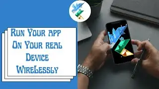 Run your flutter app on your real device wirelessly.
