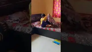when brother and sister sleeping on one bed 😂😂😂