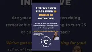 We're Searching for Young Visionaries to Celebrate! 