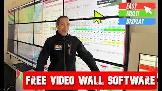 Amazing Free Video Wall Software Tutorial in 6 Steps!!!