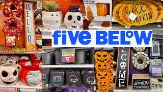 FIVE BELOW SHOP WITH ME NEW FINDS FALL & HALLOWEEN 2023 || FIVE BELOW DECOR NEW FINDS 2023