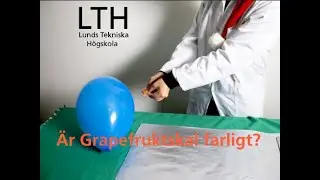 4. Är grapefruktskal farligt – LTH:s julkalender 2023