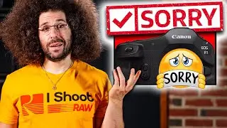 Canon “APOLOGIZES” for the R1 & R5 Mark II…
