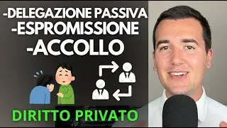 MODIFICAZIONI DEL LATO PASSIVO NEL RAPPORTO OBBLIGATORIO - Diritto Privato in 3 minuti