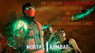 Mortal Kombat 1 - MK3 Ermac (Mavado Kameo) Klassic Tower On Very Hard No Matches/Rounds Lost