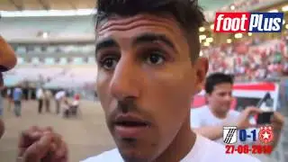 Baghdad Bounedjah : "Grâce à Dieu j'ai pu faire la différence à la dernière minute"