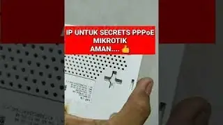 IP UNTUK SECRETS PPPoE MIKROTIK RB 941 2nd‼️RB 951 UI 2HnD‼️