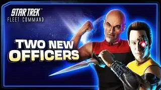 Two new officers join the game this month Rare Mirror Data and Epic Mirror Picard! ⭐ #STFC