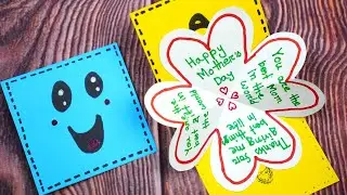Mother's Day Craft Ideas - How to Make Mothers Day Gift | Mothers Day Special Pop-up Card Making