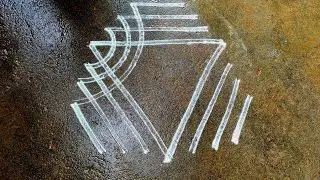 Chithirai madham special|Easy Begginers rangoli|Easy pandaga muggulu|Traditional rangoli kolam