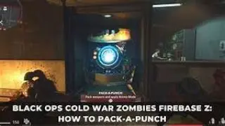 How To Open Pack A Punch On Firebase Z