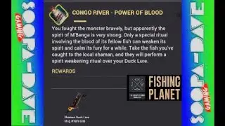 Fishing Planet Power Of Blood Mission - Congo River Africa