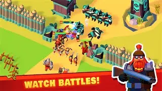 ⚔️ Idle Siege: War Simulator Game 🛡️ GAMEPLAY (Android & iOS)