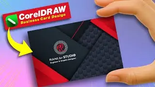 Turn Simple Lines into Jaw-Dropping Business Card in Corel Draw