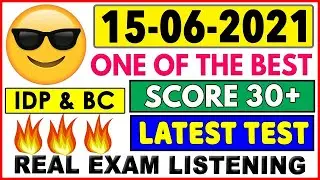 IELTS LISTENING PRACTICE TEST 2021 WITH ANSWERS | 15.06.2021