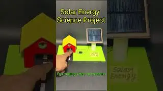 Renewable Energy science project working model 