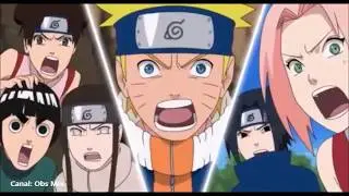 Naruto e o trevo de quatro folhas vermelho