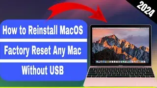 How to Reinstall macOS on ANY Mac (Without USB) Factory Reset Any Mac in 2024 - Technical Tick