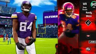 Most Feared Randy Moss is INSANE in MUT!