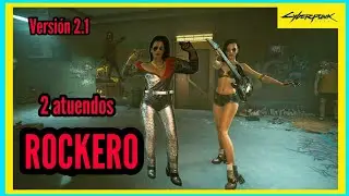 CybERPUNK 2077. 2 ATUENDOS DE ROCKERO 🦾