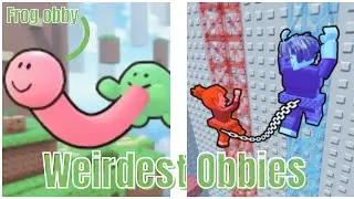 Me and my friend tested the WEIRDEST 2 player obbies on roblox