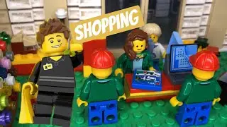 Lego shopping ( Lego Stop Motion )