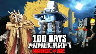 I Survived 100 Days in Elden Ring in Minecraft Hardcore