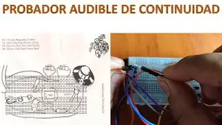EJERCICIO #19 - MANUAL CEKIT | PROBADOR AUDIBLE DE CONTINUIDAD | TINKERCAD