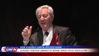 ÇOMÜ TV 2015 - Edebiyatçı, Şair ve Yazar Beşir Ayvazoğlu ÇOMÜ'de Söyleşiye Katıldı